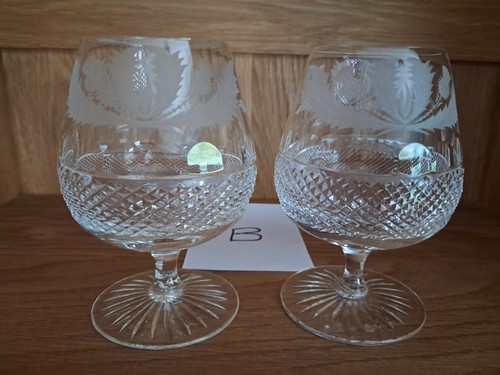 Edinburgh crystal etched - 2,