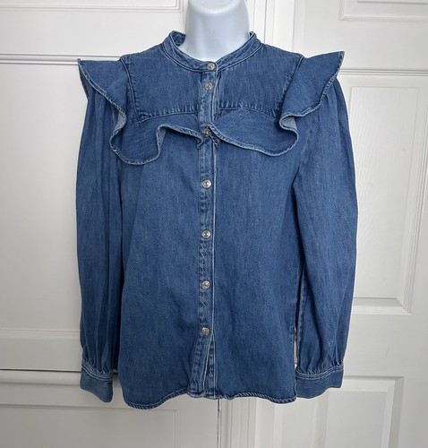 Women denim shirt - women’s,