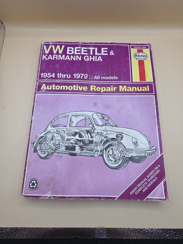 Vintage repair manual haynes - vintage,
