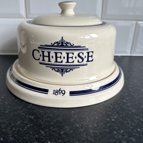 1869 victorian pottery - blue, &