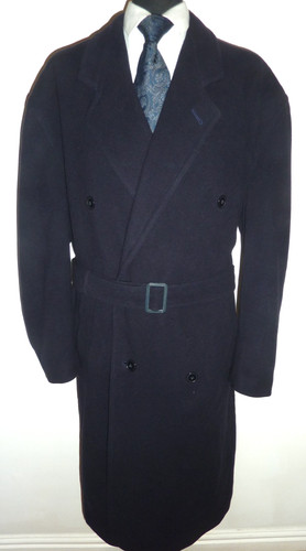 Men luigi lazzari overcoat - men's,