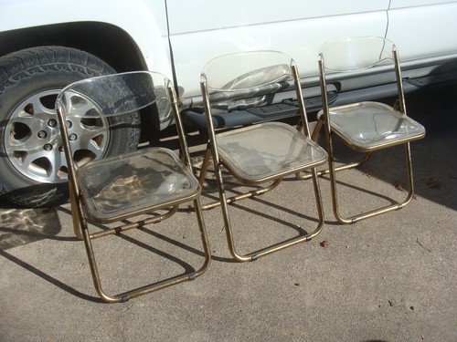Lucite acrylic gold - lucite,