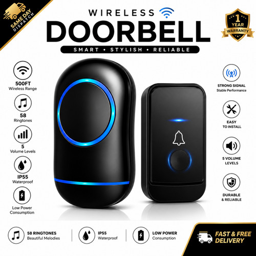 Wireless door bells - wireless,