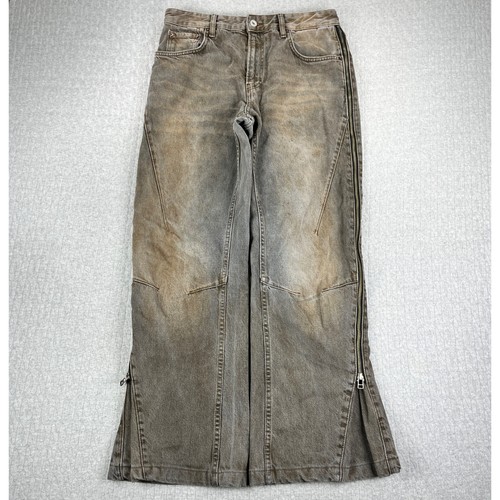 New zara baggy wide - new,