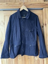 Albam Men’s  Navy Wool Workwear Jacket Medium