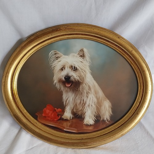Vintage framed white west - framed,