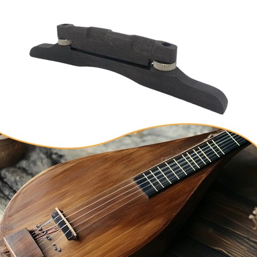 Sturdy wood mandolin bridge - wood,