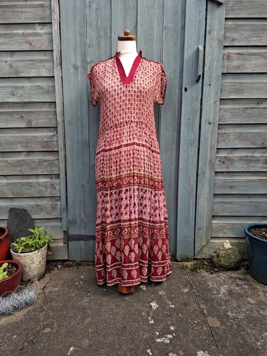 Vintage indian gauze dress - vintage,