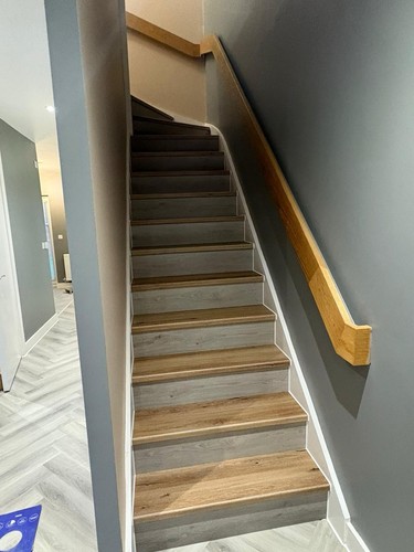 Oak stair cladding step - cladding, 13