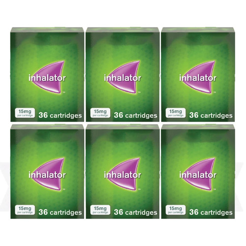 Nicorette inhalator 15mg 36ct - 15mg,