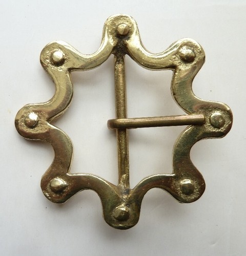 Solid cast brass sunburst - solid,