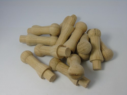62mm oak shaker pegs - 62mm,