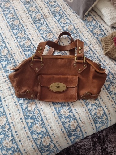 Mulberry knight bridge leather - mulberry,