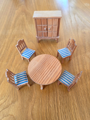 Vintage 1970s lundby dining - 1970s,