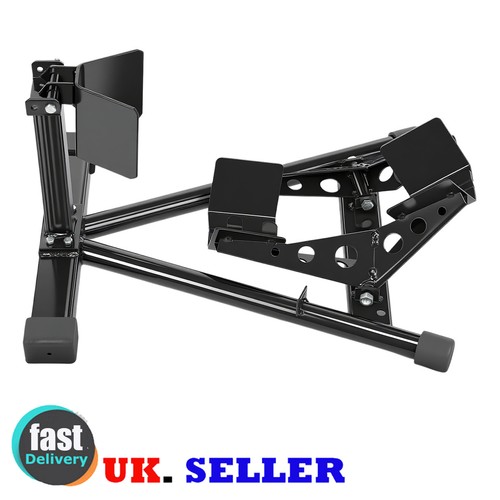 Motorcycle wheel chock trailer - wheel,