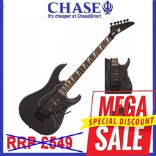 Vintage VR2000 VMX Raider Electric Guitar | Satin Black | Wilkinson Pickups