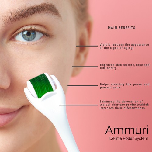 Derma roller titanium - derma,