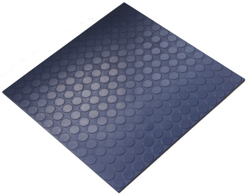 Round stud rubber floor - rubber, tiles