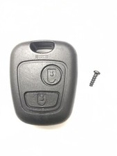 Replacement 2 Button Remote Key Fob Case Shell For Peugeot 107 207 307 206 406