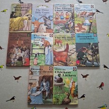 Vintage Ladybird Books Well Loved Tales 606D X10 Incl Sleeping Beauty