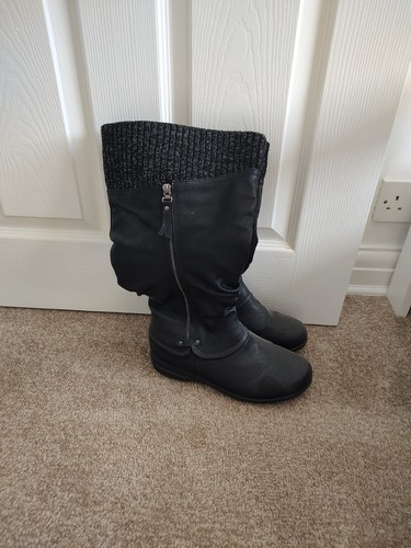 Wide calf winter boots 7eee - calf,