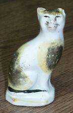 GENUINE ANTIQUE STAFFORDSHIRE CAT EARLY 19th CENTURY