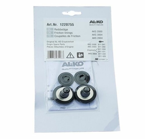 Side friction pads - al-ko,