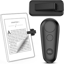 Remote Control Page Turner for Kindle Paperwhite Oasis Scribe Ereaders, Page Tur