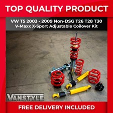 FITS VW T5 03-09 COILOVERS