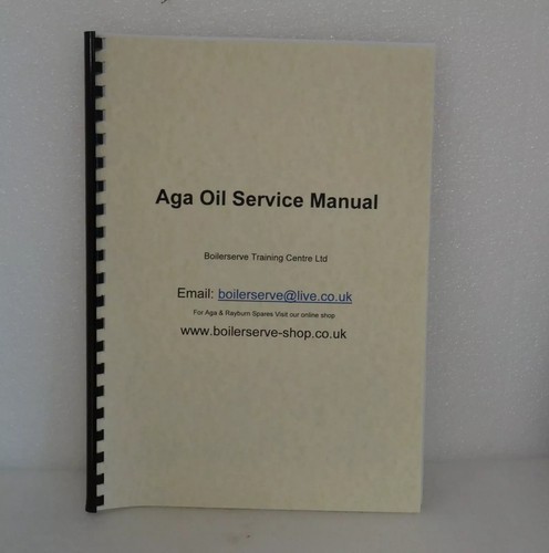 Aga service manual - manual, for