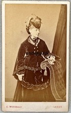 CDV LADY NAMED MRS CRAVEN nee