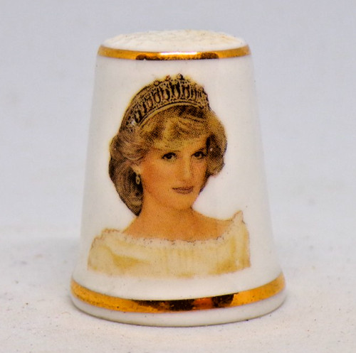 Princess diana thimble - princess,