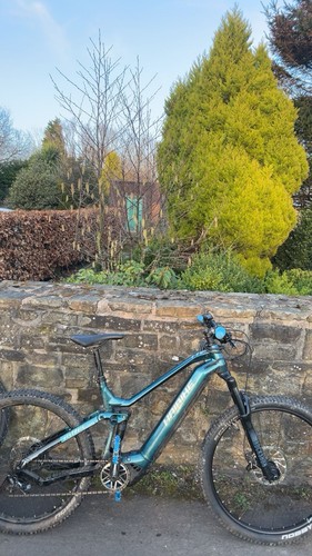 Elsectric mountain bike - bike, full