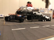 3 car hauler 1/64 scale 3D