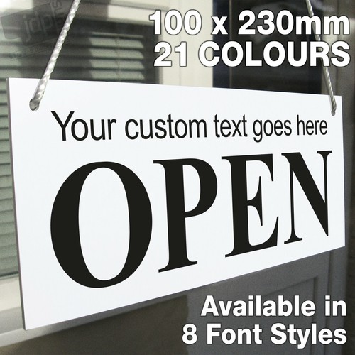 Personalised custom made open - personalised,