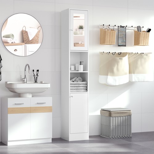 Bathroom floor cabinet narrow - bathroom,