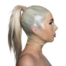 Transparent Latex Hood with