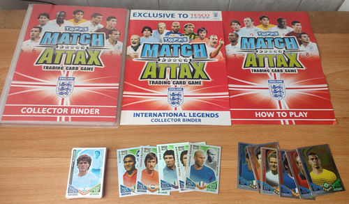 Match attax 2010 legends - 2010, set