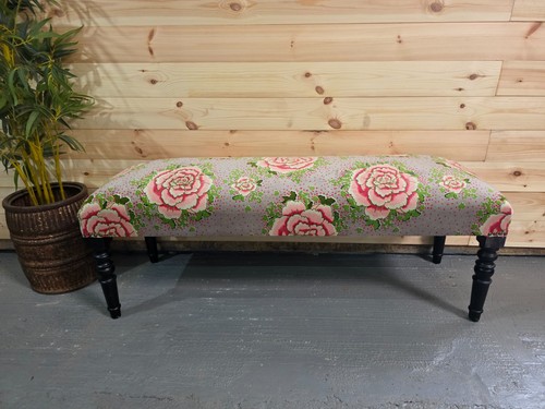 Hand made solid wooden floral - made,