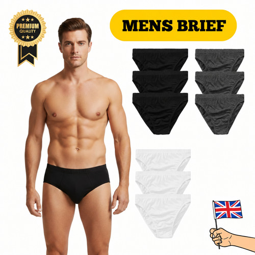 Men briefs multi pack - 3/6/12,