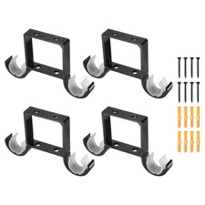 4Pcs Ceiling Curtain Rod