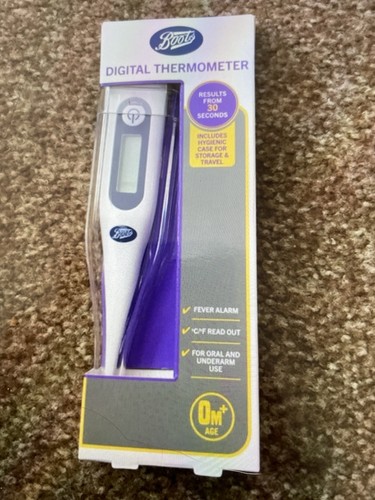 Boots digital thermometer age - digital,