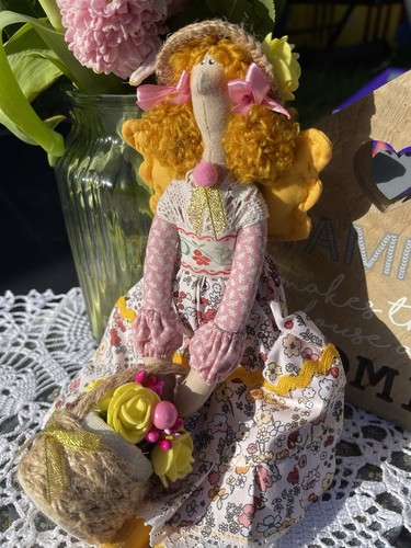 Handmade tilda doll - 🌸,