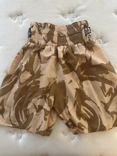 Suzi Wong Custom Desert Camo Boxing Trunks SzM