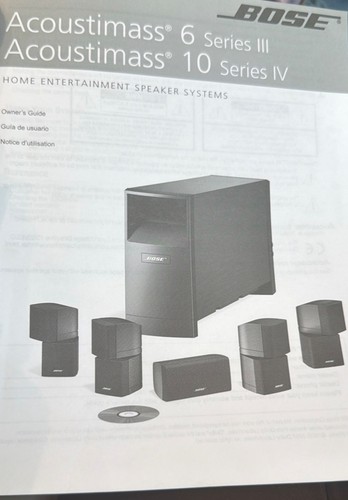Bose acoustimass series v - acoustimass, 10