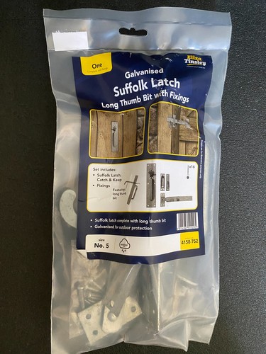 Suffolk thumb gate latch - thumb, heavy