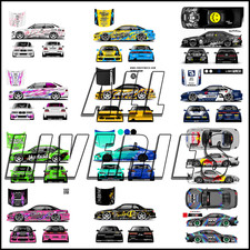 RC Car Sticker Set, Decals