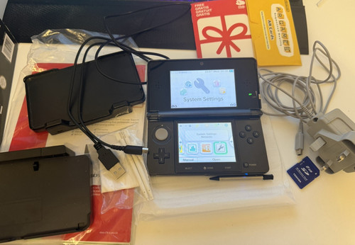 Nintendo 3ds cosmos black pal - 3ds,