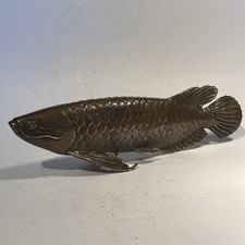 Lucky Arowana Fish Bronze