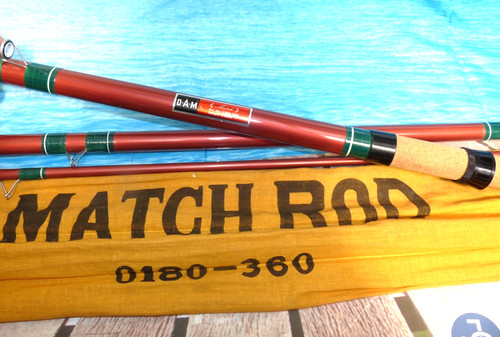 Vintage dam match - match, rod